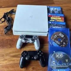 PlayStation 4 本体 + コントローラー2台 + ゲームソフト