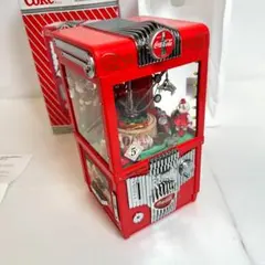 希少‼︎ コカコーラ　クレーンゲーム型　オルゴール　貯金箱 コカコーラ クレーンゲーム型オルゴール UFOチャッチャー 貯金箱