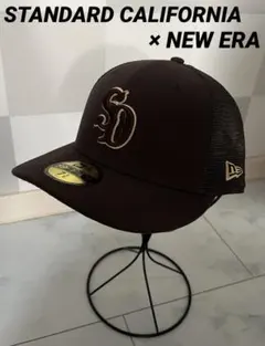 スタンダードカリフォルニア ニューエラ メッシュキャップ　RATS ラディアル