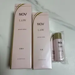 NOV L&W エンリッチローション ミルク　ミニボトルセットのサムネイル