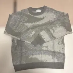CONFIRM グレー系 ニットセーター M