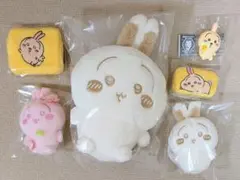 【4/25まで限定出品】ちいかわ　うさぎ ぬいパレットなどおまとめ5個セット