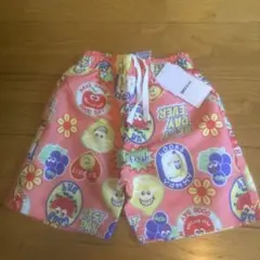 BREEZE 【UVカット水着】無地・総柄わくわくビーチショーツ 110cm