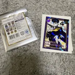 ジョジョの奇妙な冒険　東方仗助　クリアステッカー　ステッカー　ジョジョワールド