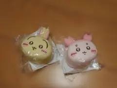 ちいかわ　おかお　ミニシリコンポーチ　うさぎ＆カニ