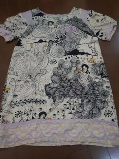 TSUMORI CHISATO アートプリント 半袖チュニックのサムネイル