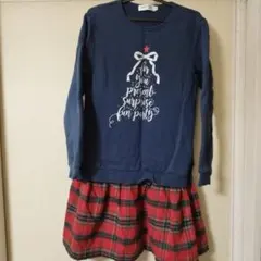 バズファズ　べべ★ツリー プリント チュニック★150