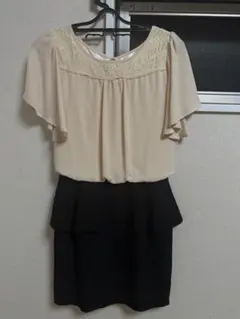 パーティー　ミニワンピース　半袖のサムネイル