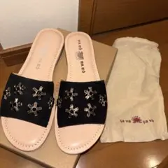 cavacava サヴァサヴァ サンダル ビジュー