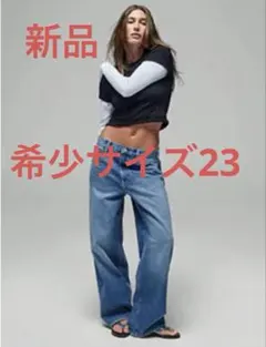 新品Gap The Hailey Jean Extra Baggy 23 デニムのサムネイル
