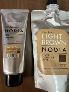 Nodia ノンダイアミンタイプ カラートリートメント ブラウン 2個セット NODIAノジア｜ノンジアミンタイプの白髪染め。サロン専用