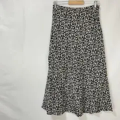 COMPTOIR DES COTONNIERS フレアスカート　レオパード柄のサムネイル