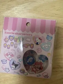 ぼ*ん様 おはじきシールサンリオ