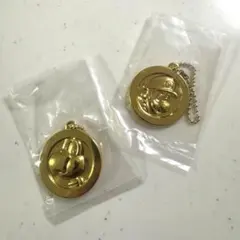 【新品未使用】スーパーマリオ コインキーチェーン2個セット