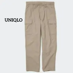 1−7【ユニクロ】カーゴパンツ　ベージュ