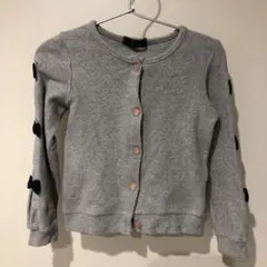 韓国子供服 リボンカーディガン 100
