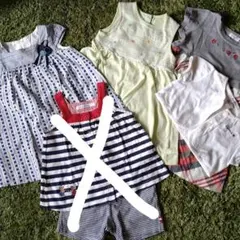 ファミリア　90  ワンピース　まとめ売り　夏服