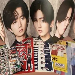 SnowMan ステッカー/クリアファイル/フェイスカード