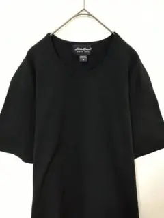 エディーバウアー　未使用品　Tシャツ　メンズM　無地　黒　美品　綿　ポリウレタンのサムネイル