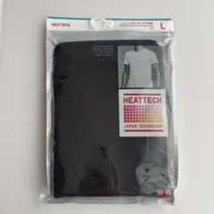 【新品未使用 】 UNIQLO ヒートテッククールネックT(半袖) L ブラック