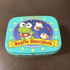希少！Sanrio 昭和レトロ けろけろけろっぴ　キティ　クッキー缶　缶ケース
