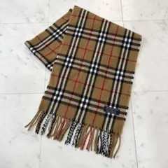 Burberrys マフラー ラムウール ノバチェック バーバリーチェック