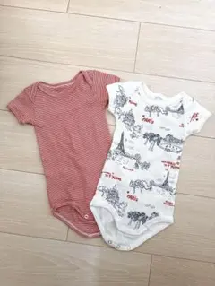 プチバトー　ボディスーツ セット