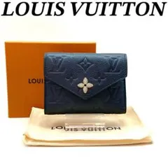 ルイヴィトン ポルトフォイユヴィクトリーヌ 三つ折り財布 レア 新品 80216