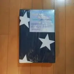 ネイビー 星柄 敷き布団用カバー