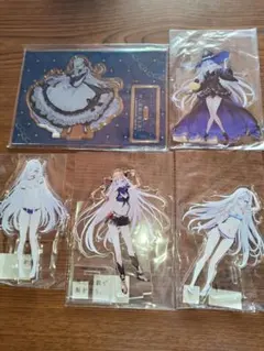 死亡遊戯で飯を食う。ゲーマーズ有償特典アクリルスタンド5点セット