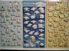 サンリオ ぷくっとシール 3シートセット