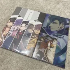 【2017夏コミ限定品】刀剣乱舞二周年記念祝画　クリアファイル　ポストカード