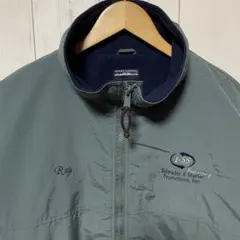 90s WHITE SIERRA レア 企業 刺繍 ウォームアップ ジャケット