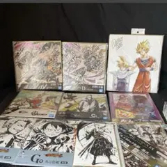 ドラゴンボール 一番くじ 色紙　10点セット