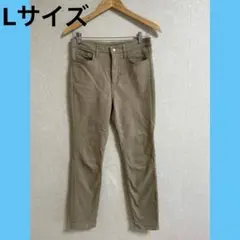 【匿名配送】ワークマン　裏起毛　スキニー　パンツ　ベージュ　Lサイズ