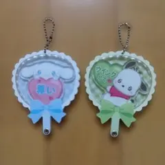 Sanrio　シナモロール　ポチャッコ　アクリルキーホルダー2個セット