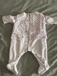 PETIT BATEAU ボート柄ロンパース 60 cm