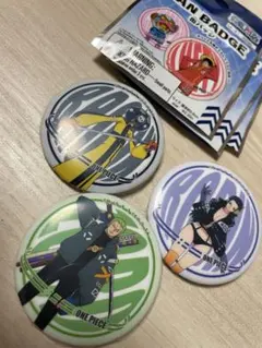 ONE PIECE 缶バッジ 3点セット