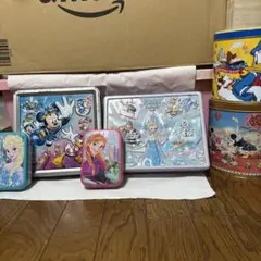 ディズニー 空き缶 箱 まとめ売り 8点セット - メルカリ