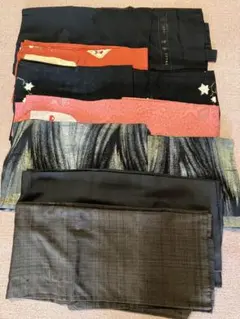 26110 リメイク向き紬、羽織、道行コート　まとめ売り