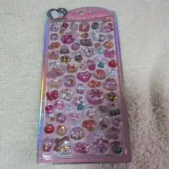 【正規品】うるちゅるポップシール　うざき　ハムスター　スイーツ　ピンク