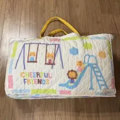 【西松屋】お昼寝布団バックセット　チアフルフレンズ　　保育園　幼稚園