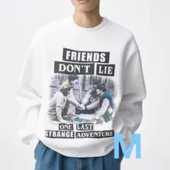 GU ヘビーウェイトスウェットプルオーバー　ストレンジャーシングス　メルカリ便