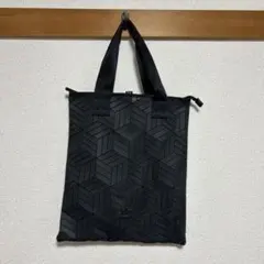adidas ブラック トートバッグ　ユニセックス