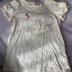 Mezzo Piano クリーム色 Tシャツ 165cm