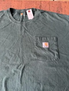 Carhartt ダークグリーン Tシャツ　ＸＬ　古着