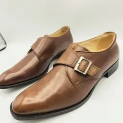 【極美品】REGAL　モンクストラップ　ブラウン　23.5