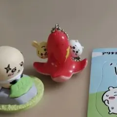 ちいかわ 食べ物いっぱいマスコット ラッコ先生 フィギュア マグネット ♪