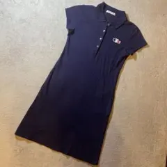 ラコステ Lacoste ポロワンピース トリコロール ビッグワニ