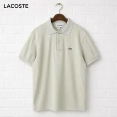 【極美品】ラコステ ポロシャツ レギュラーフィット グレー US規格